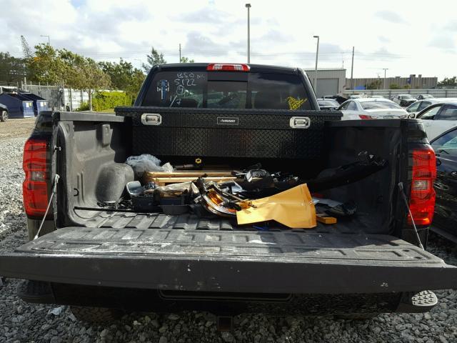 1GCVKREC8GZ325122 - 2016 CHEVROLET SILVERADO BLACK photo 9