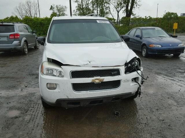 1GNDX33L76D226680 - 2006 CHEVROLET UPLANDER L WHITE photo 9