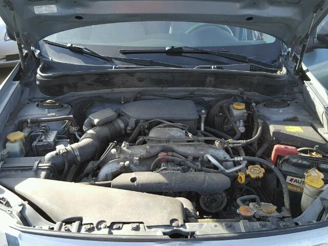 JF2SH6BC4AH803605 - 2010 SUBARU FORESTER X GREEN photo 7