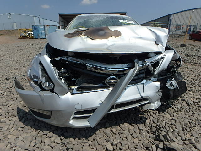 1N4AL3AP7FC160897 - 2015 NISSAN ALTIMA 2.5 SILVER photo 10