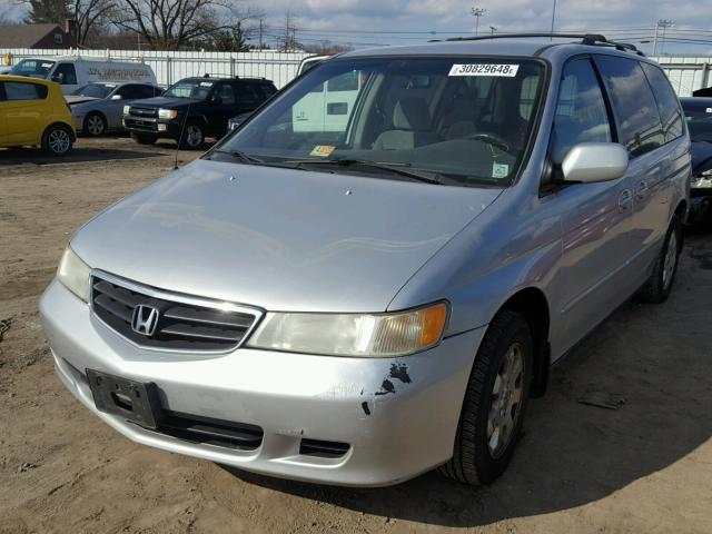 5FNRL18673B011466 - 2003 HONDA ODYSSEY EX SILVER photo 2