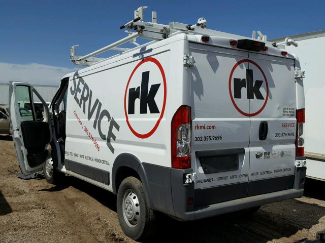 3C6TRVAG1HE500335 - 2017 RAM PROMASTER 白色 照片 3