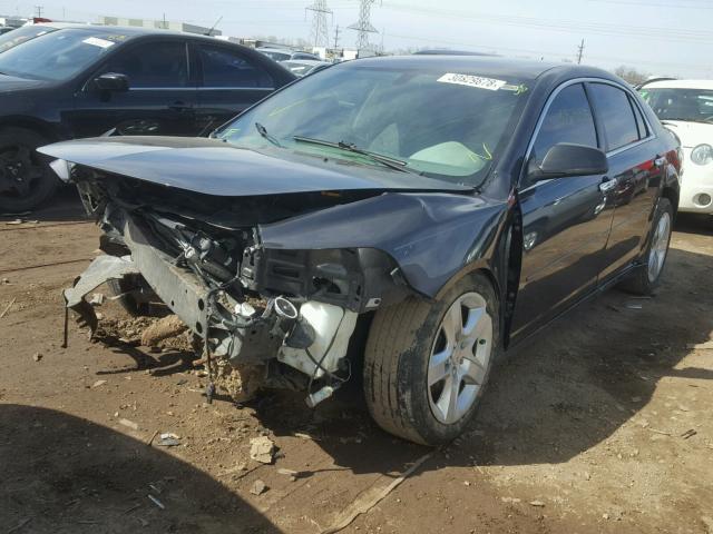 1G1ZB5E12BF263390 - 2011 CHEVROLET MALIBU LS 石墨色 照片 2
