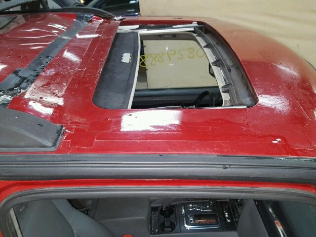 1J8HG48N66C123064 - 2006 JEEP COMMANDER MAROON photo 10