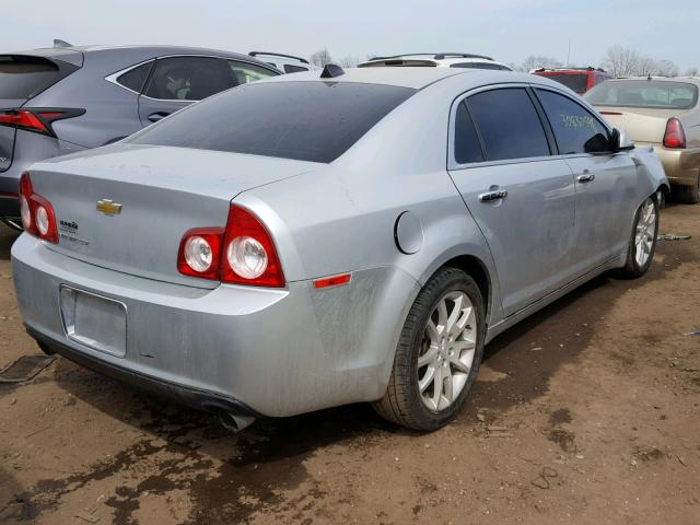1G1ZG5E78CF253714 - 2012 CHEVROLET MALIBU LTZ SILVER photo 4