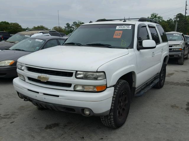 1GNEK13Z33R268063 - 2003 CHEVROLET TAHOE K150 WHITE photo 2