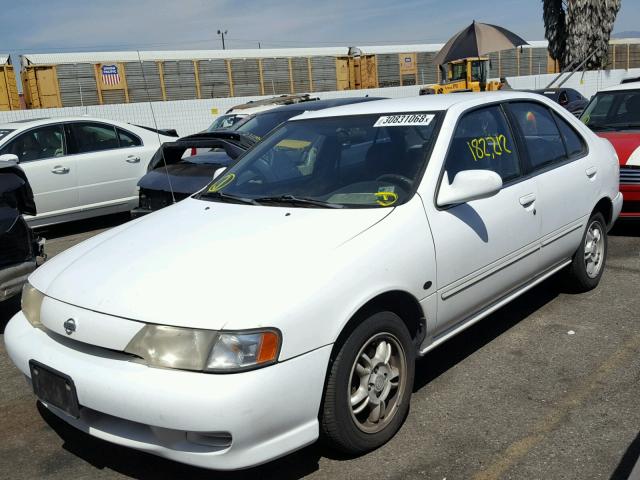 1N4AB41D3XC731091 - 1999 NISSAN SENTRA BAS WHITE photo 2