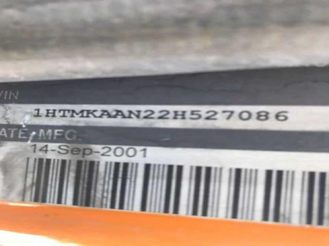 1HTMKAAN22H527086 - 2002 INTERNATIONAL 4000 4400 UNKNOWN - NOT OK FOR INV. photo 10