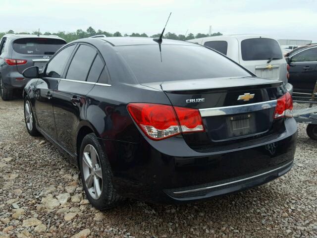 1G1PG5SC3C7333022 - 2012 CHEVROLET CRUZE LT BLACK photo 3