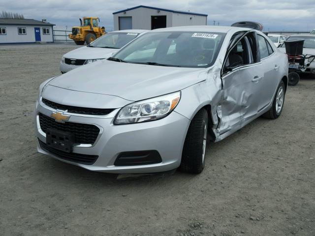 1G11C5SA0GF161706 - 2016 CHEVROLET MALIBU LIM SILVER photo 2