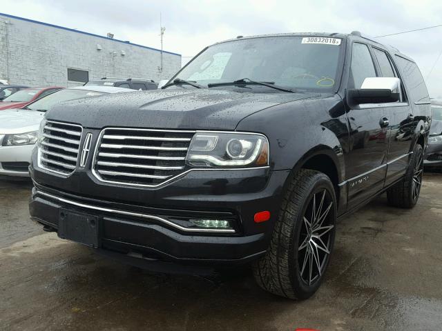 5LMJJ3JT3FEJ05342 - 2015 LINCOLN NAVIGATOR BLACK photo 2