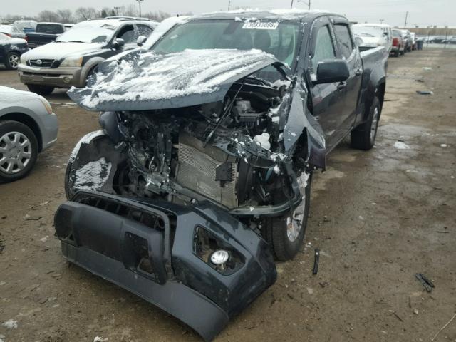 1GCGTCEN8H1217488 - 2017 CHEVROLET COLORADO L GRAY photo 2
