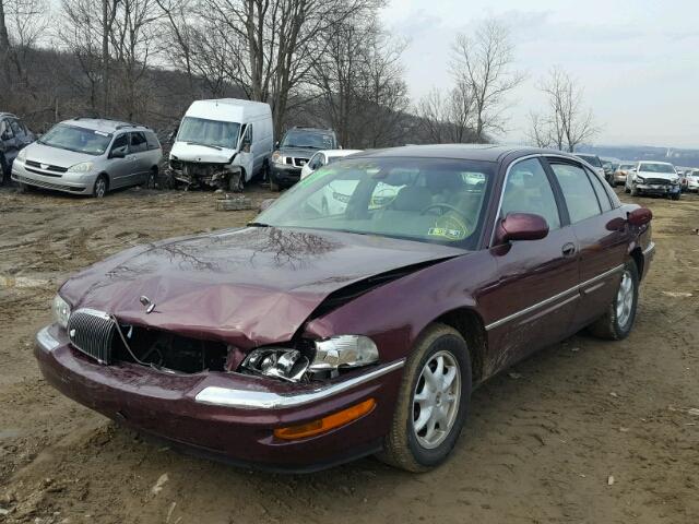 1G4CW54K934175666 - 2003 BUICK PARK AVENU RED photo 2