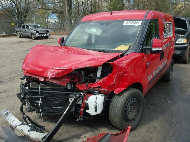 ZFBERFBT6G6C81384 - 2016 RAM PROMASTER 红色 照片 2