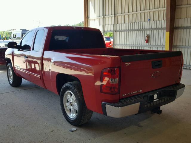 1GCEC29J19Z161728 - 2009 CHEVROLET SILVERADO RED photo 3