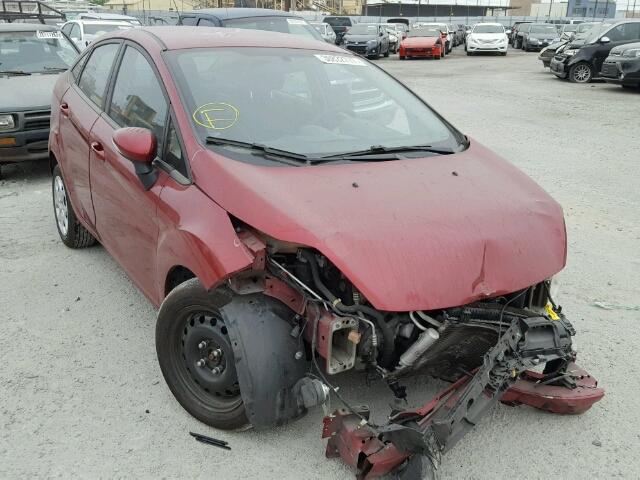 3FADP4BJXDM221429 - 2013 FORD FIESTA SE RED photo 1