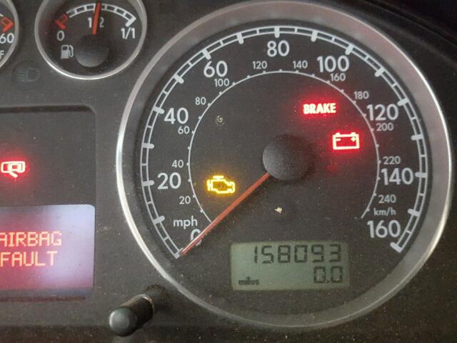 WVWPD63B53P184964 - 2003 VOLKSWAGEN PASSAT GLS SILVER photo 8