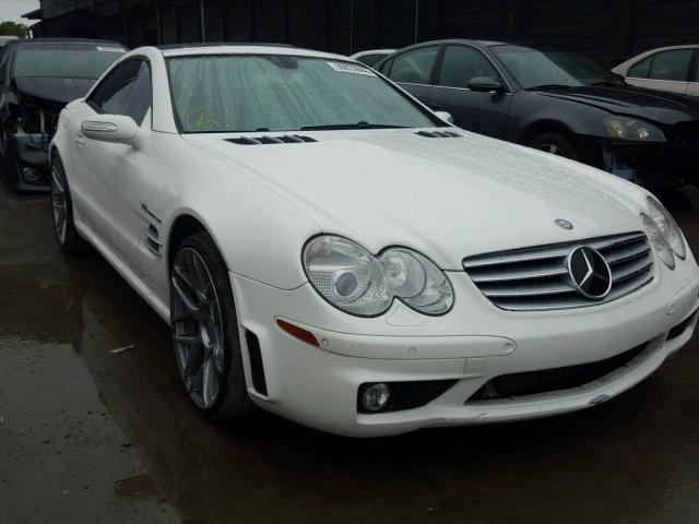 WDBSK74FX5F089069 - 2005 MERCEDES-BENZ SL 55 AMG WHITE photo 1