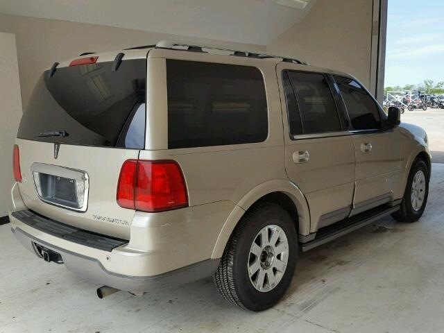 5LMFU27R14LJ43115 - 2004 LINCOLN NAVIGATOR BEIGE photo 4