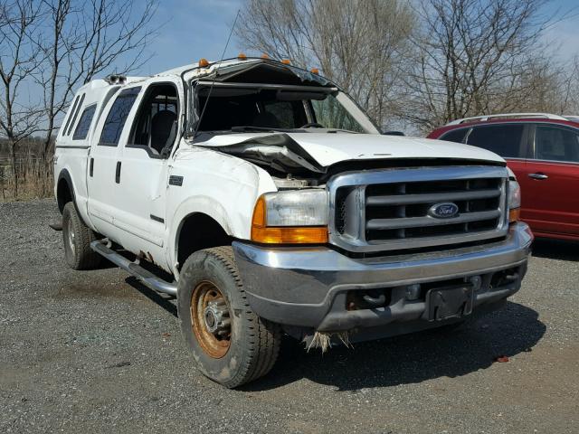 1FTNW21F21EC89549 - 2001 FORD F250 SUPER WHITE photo 1