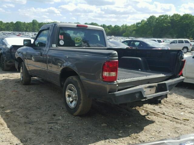 1FTYR10D29PA02080 - 2009 FORD RANGER GRAY photo 3