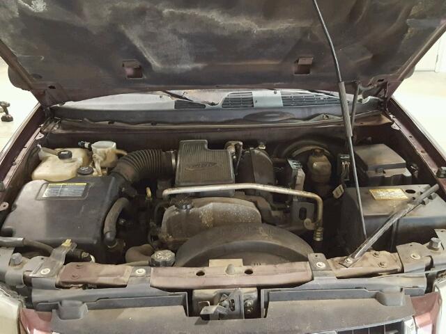 4NUDS13S162702389 - 2006 ISUZU ASCENDER S MAROON photo 7