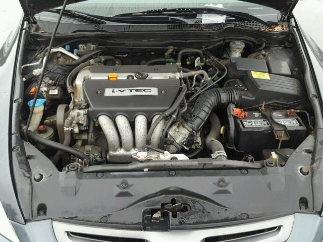 1HGCM56405A100126 - 2005 HONDA ACCORD LX GRAY photo 7