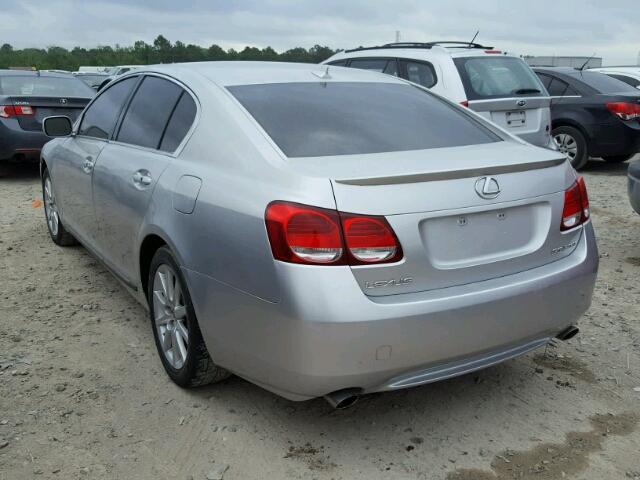 JTHBH96S665030385 - 2006 LEXUS GS GENERAT SILVER photo 3