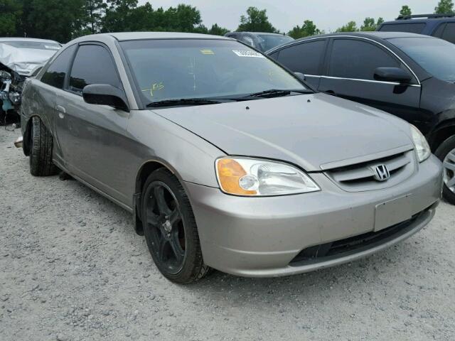 1HGEM22533L036350 - 2003 HONDA CIVIC LX BEIGE photo 1