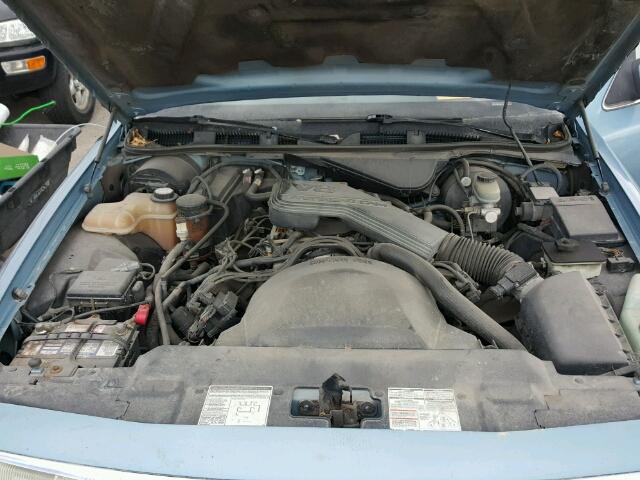 2FACP74W8PX110229 - 1993 FORD CROWN VICT BLUE photo 7