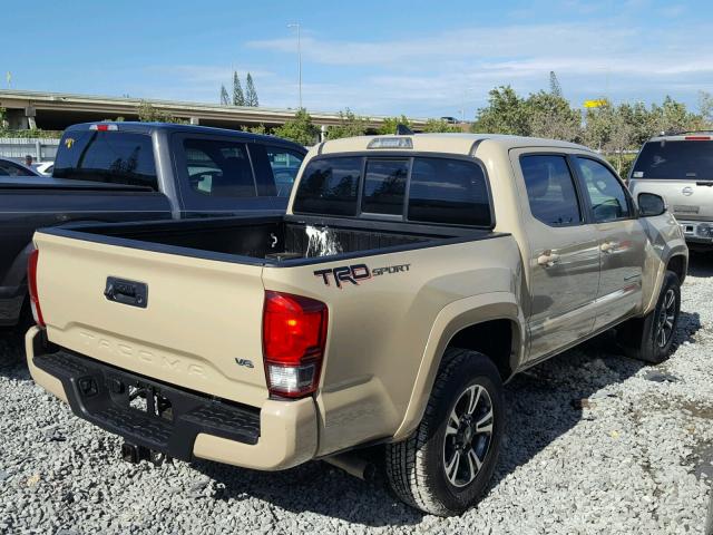 3TMAZ5CN2GM002371 - 2016 TOYOTA TACOMA DOU TAN photo 4