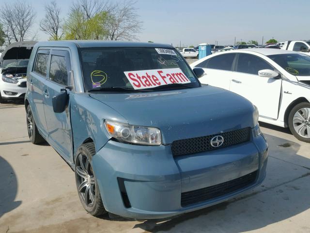 JTLKE50E791085742 - 2009 TOYOTA SCION XB BLUE photo 1