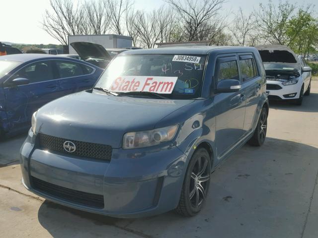 JTLKE50E791085742 - 2009 TOYOTA SCION XB BLUE photo 2