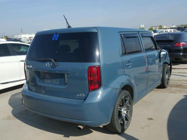 JTLKE50E791085742 - 2009 TOYOTA SCION XB BLUE photo 4
