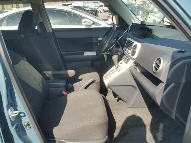 JTLKE50E791085742 - 2009 TOYOTA SCION XB BLUE photo 5