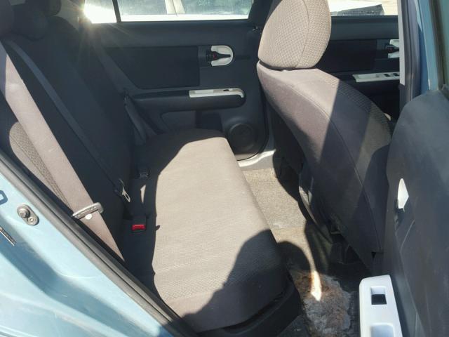 JTLKE50E791085742 - 2009 TOYOTA SCION XB BLUE photo 6