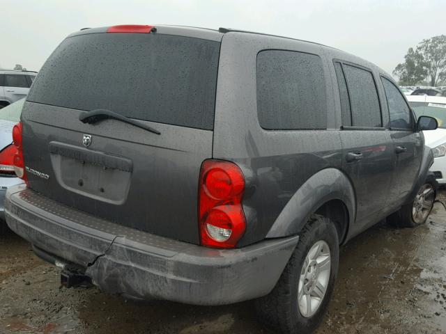 1D4HD38N04F107872 - 2004 DODGE DURANGO ST GRAY photo 4