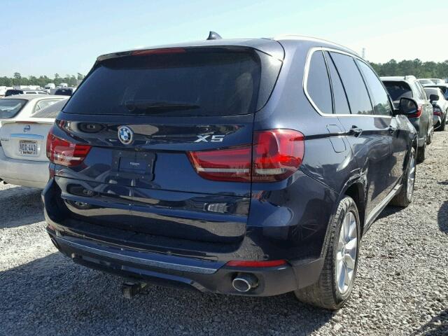 5UXKR2C51F0H41432 - 2015 BMW X5 SDRIVE3 BLUE photo 4