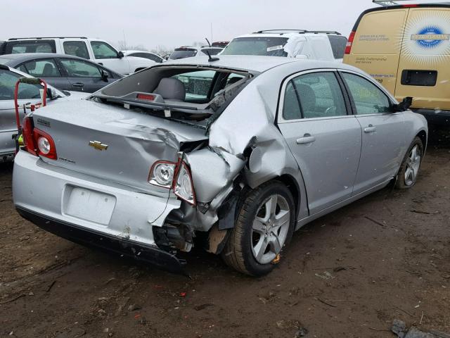 1G1ZB5E10BF231635 - 2011 CHEVROLET MALIBU LS 银色 照片 4