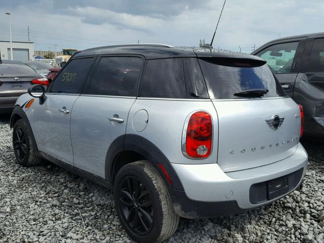 WMWZB3C56FWR45144 - 2015 MINI COOPER COU SILVER photo 3