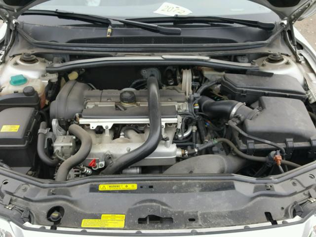 YV1TH592451395884 - 2005 VOLVO S80 2.5T SILVER photo 7