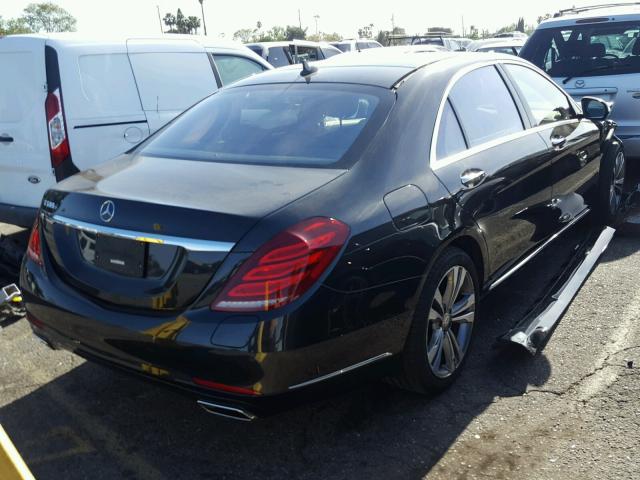 WDDUG6DB3GA251164 - 2016 MERCEDES-BENZ S 550E BLACK photo 4