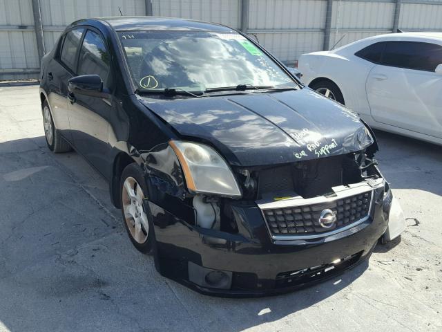 3N1AB61EX7L609088 - 2007 NISSAN SENTRA BAS BLACK photo 1