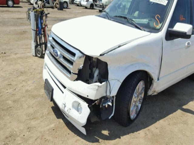 1FMJU1K52CEF22882 - 2012 FORD EXPEDITION WHITE photo 9