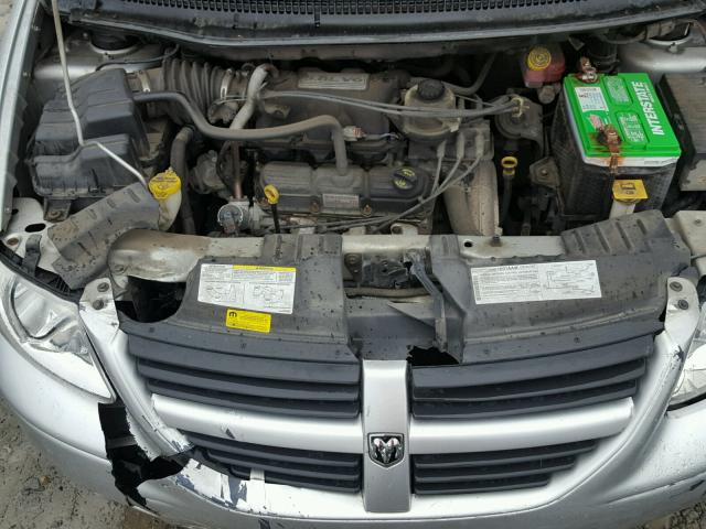 2D4GP44L97R159544 - 2007 DODGE GRAND CARA SILVER photo 7