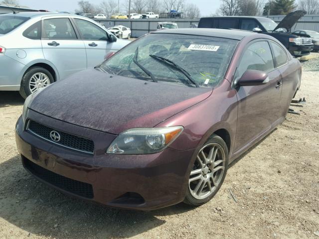 JTKDE177960128444 - 2006 TOYOTA SCION TC 紫色 照片 2