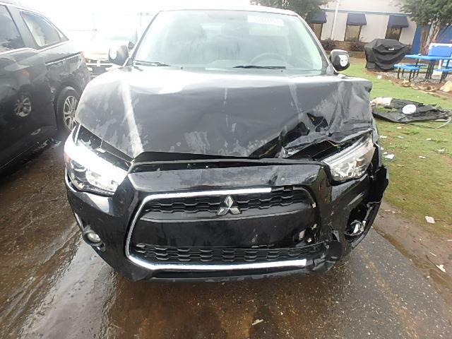 4A4AP3AU5FE007047 - 2015 MITSUBISHI OUTLANDER BLACK photo 9