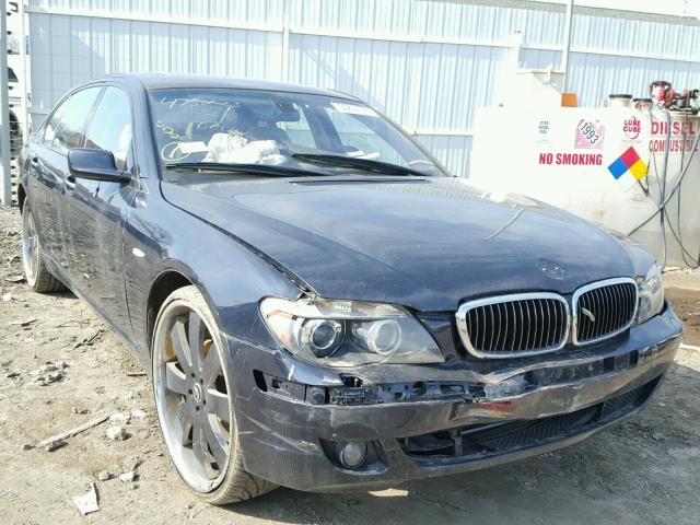 WBAHN83538DT78146 - 2008 BMW 750 LI BLACK photo 1