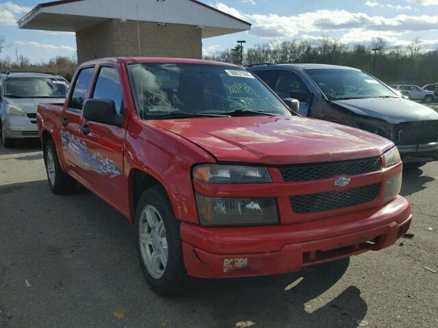 1GCCS136058235424 - 2005 CHEVROLET COLORADO SILVER photo 1