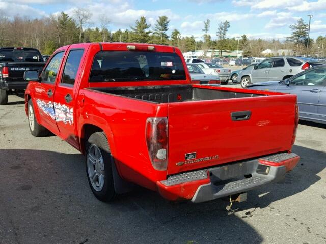 1GCCS136058235424 - 2005 CHEVROLET COLORADO SILVER photo 3